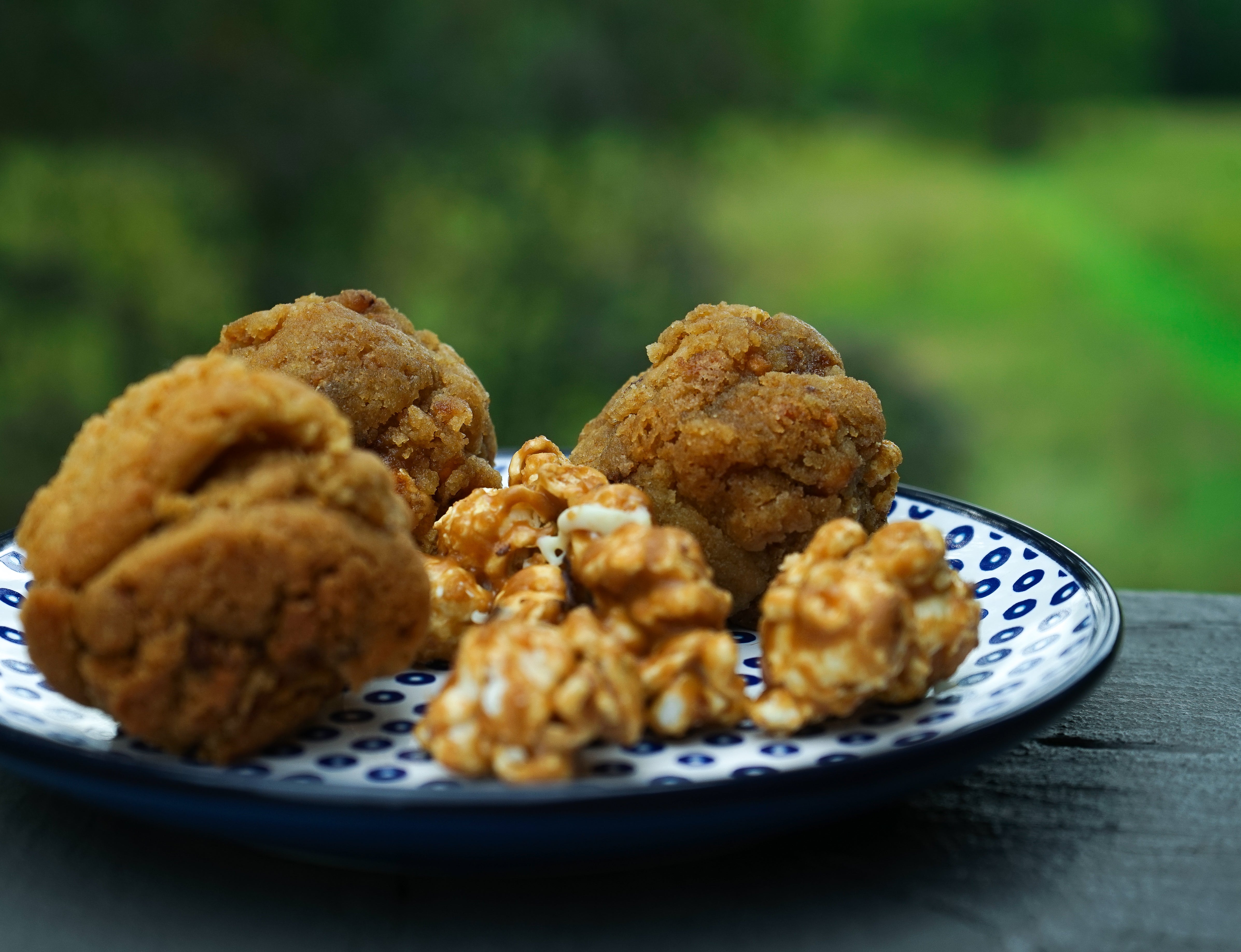 Butterscotch Popcorn Bites