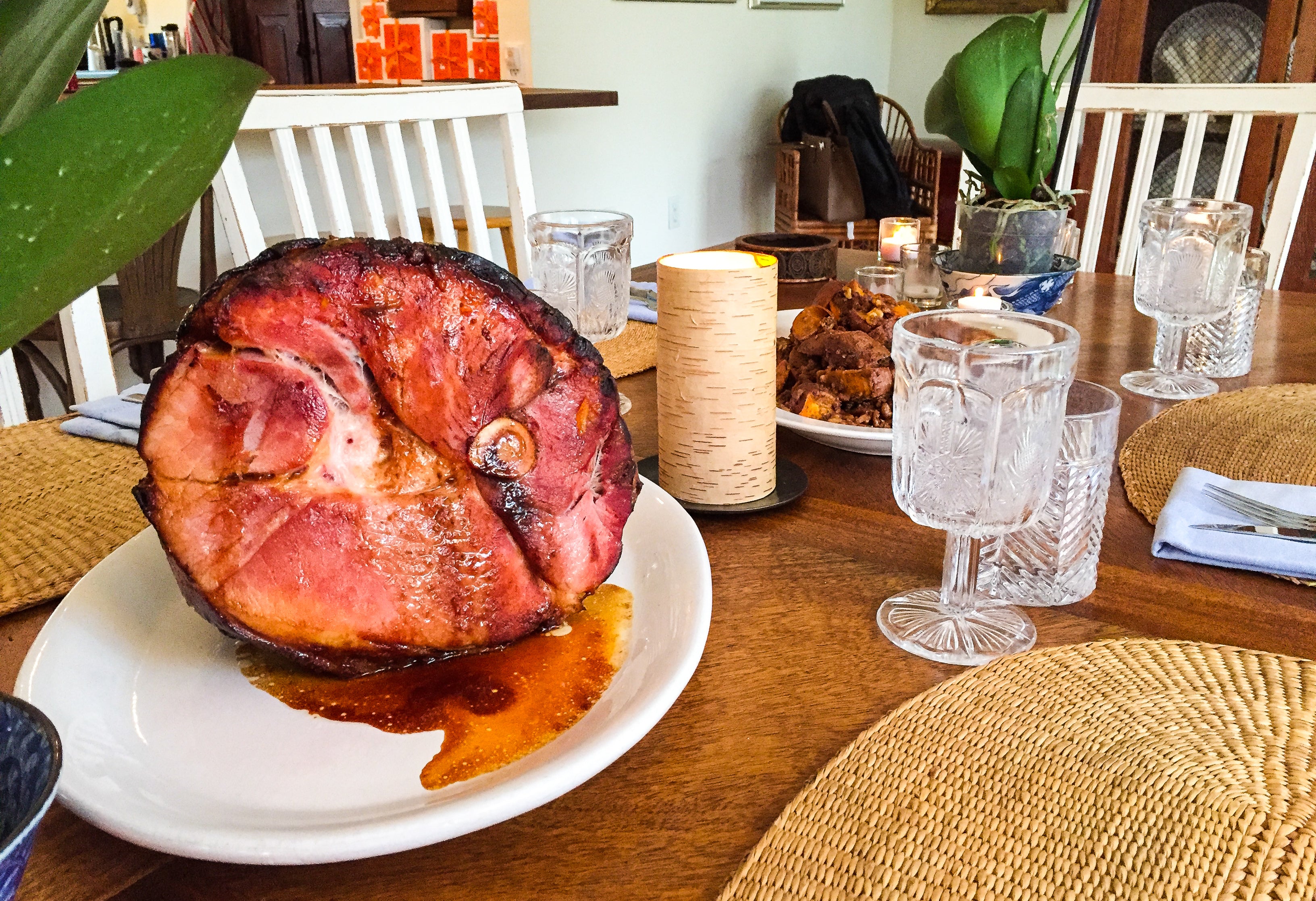 Toffee Glazed Ham