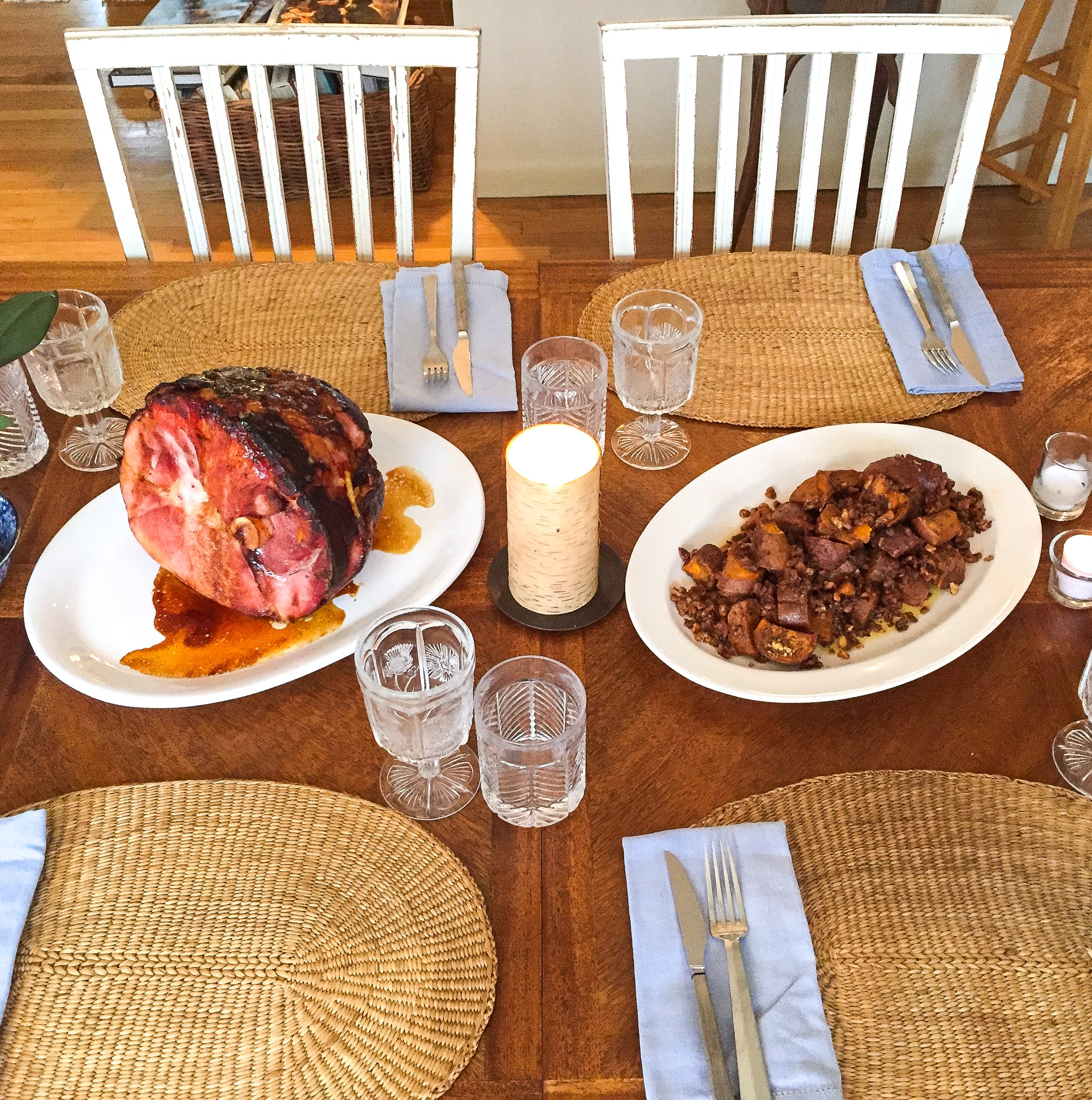 Scamps Toffee Roasted Sweet Potatoes