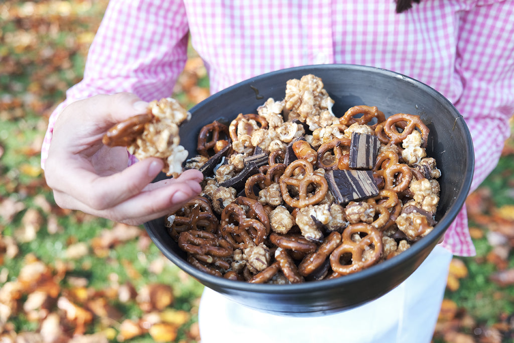Scamps Recipe Sweet Game Day Trail Mix by Scamps Toffee