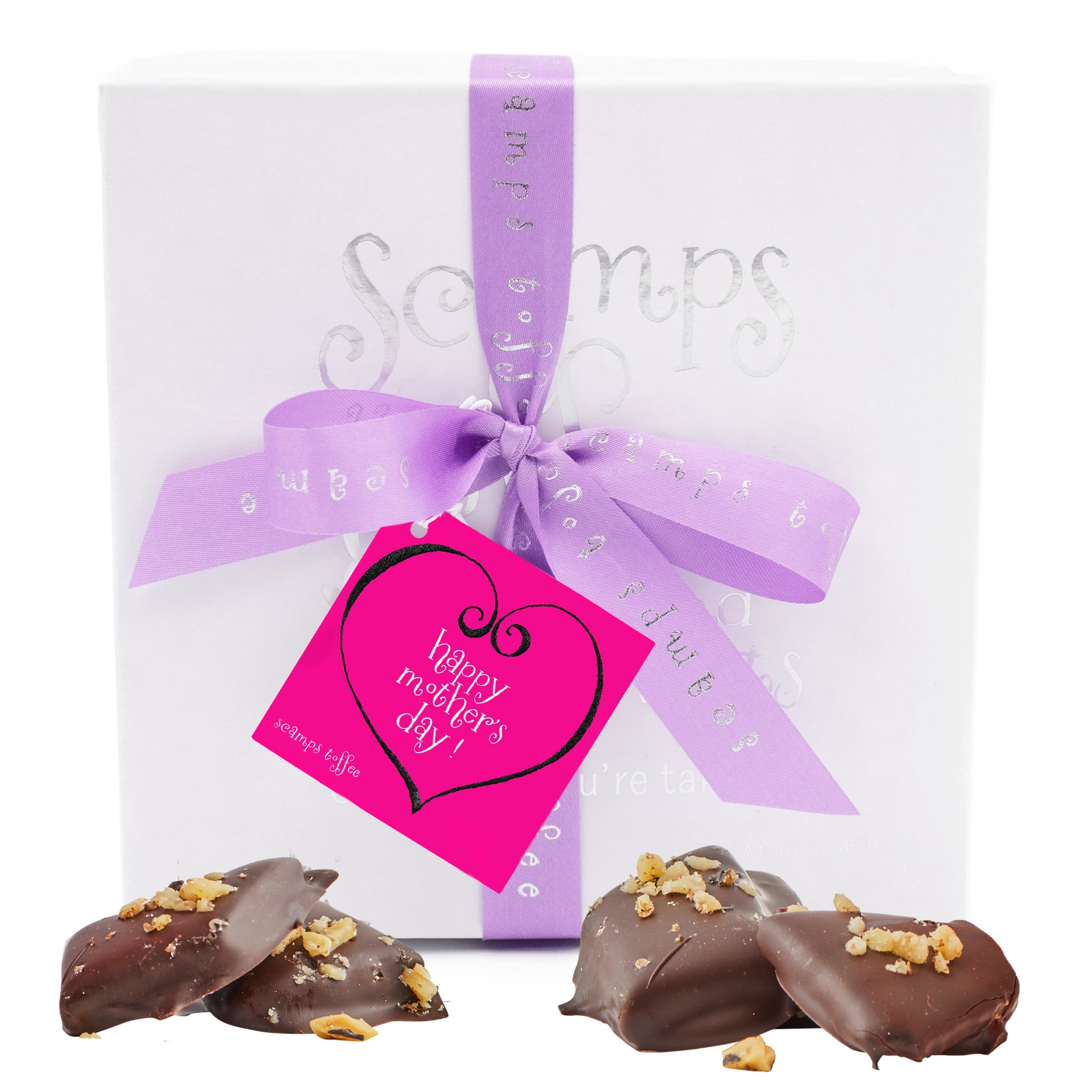 Mother's Day Dark Chocolate Toffee