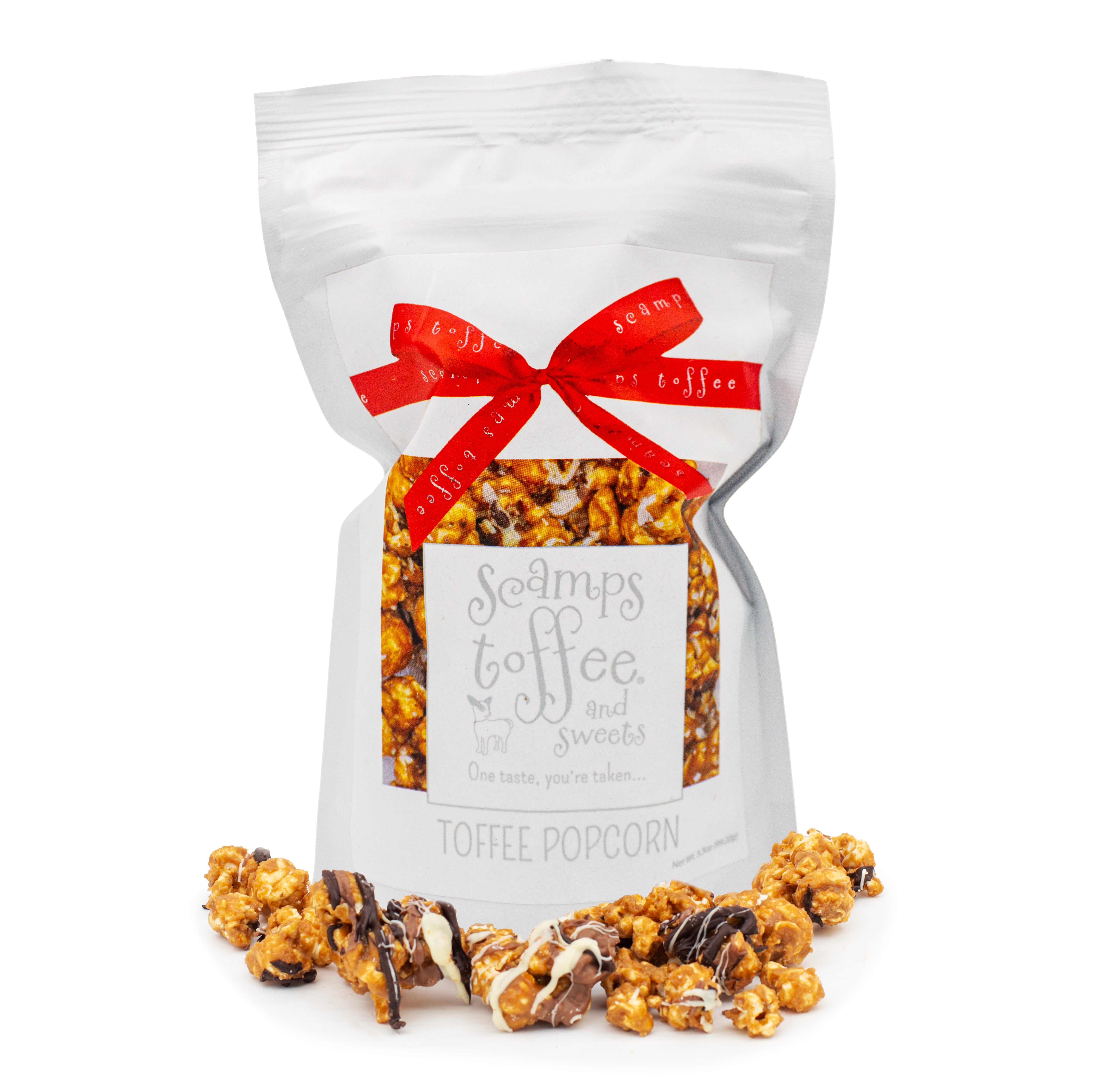 Holiday Mini Toffee Popcorn