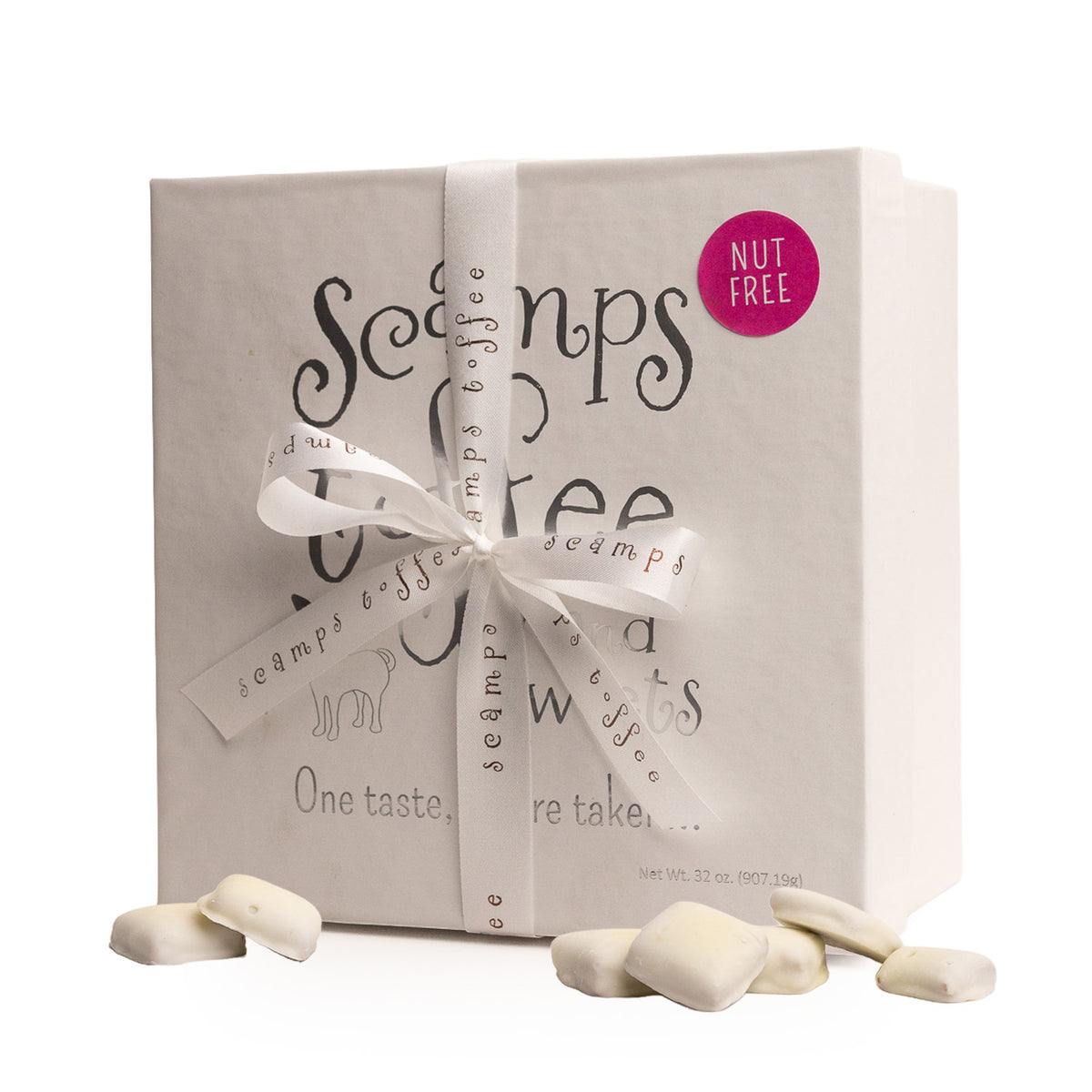 No Nut White Chocolate Toffee Box