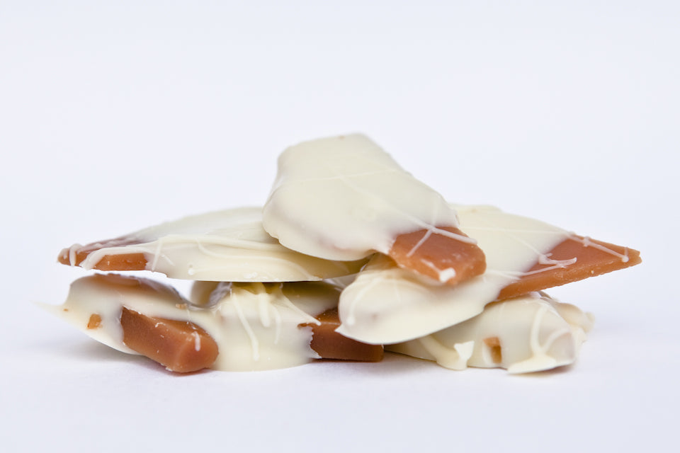 Mother's Day White Chocolate Toffee