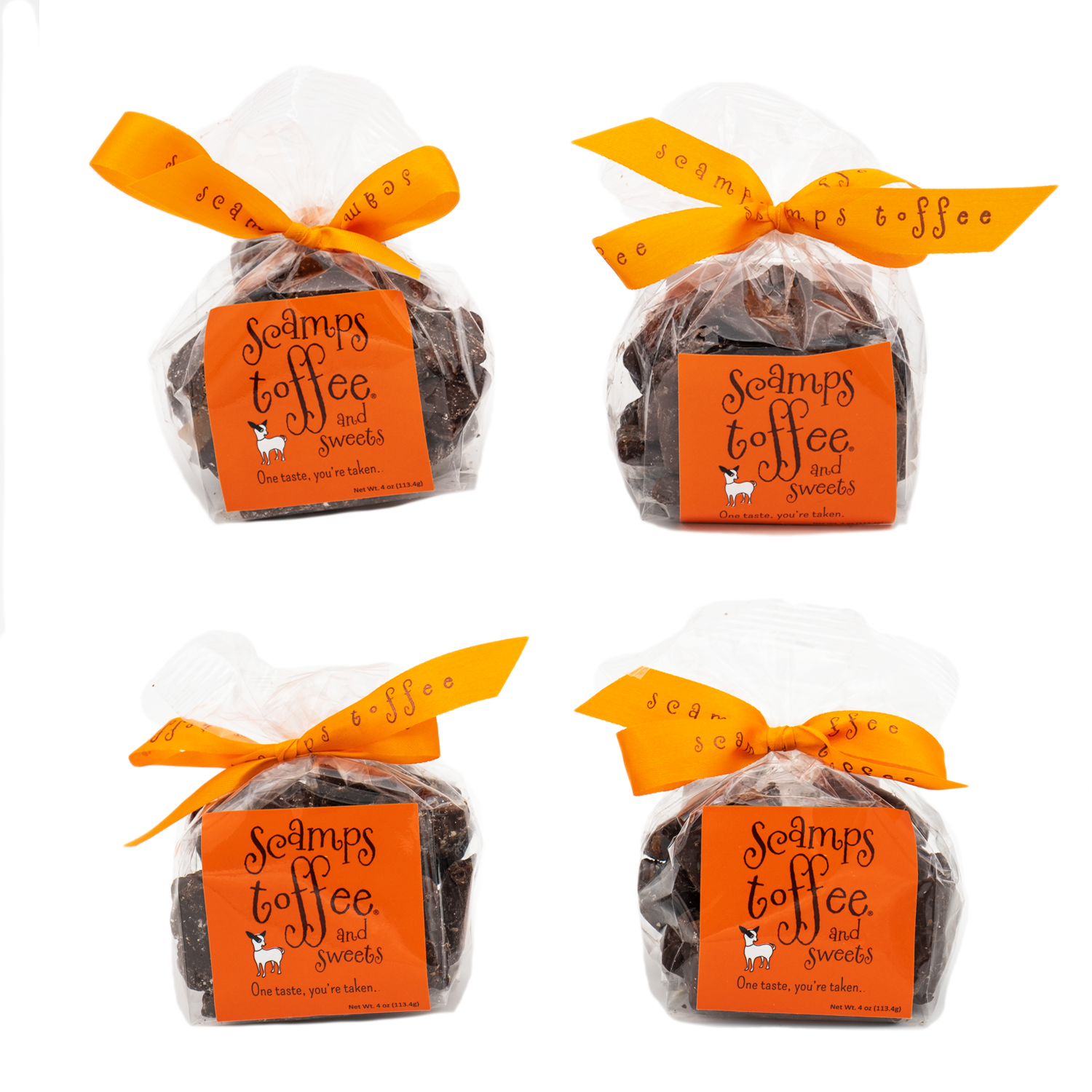 4oz Toffee Bags- Set of 4