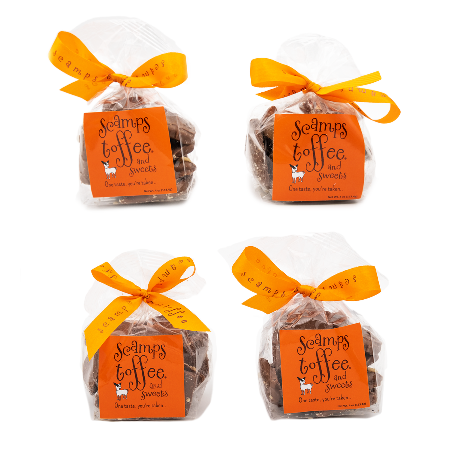 4oz Toffee Bags- Set of 4