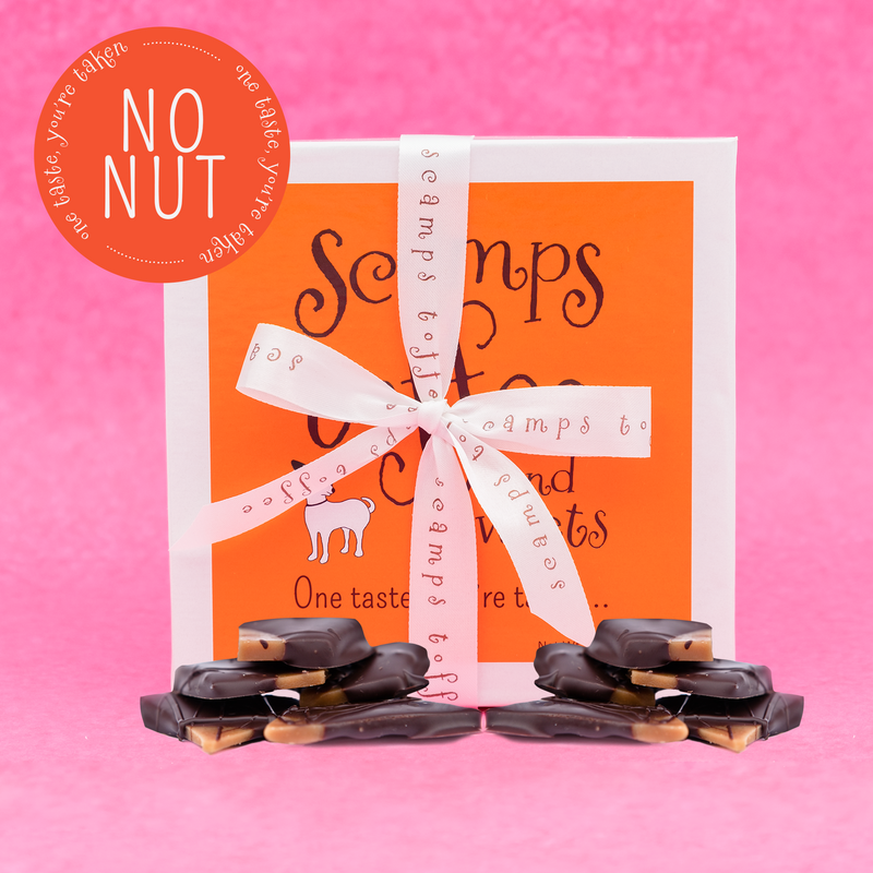 No Nut Dark Chocolate Toffee - Box